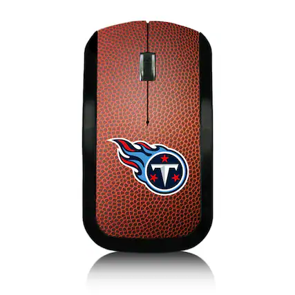 Front. Keyscaper - Tennessee Titans Football Design Wireless Mouse - Multicolor.