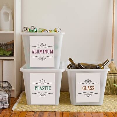 ALUMINUM  
PLASTIC  
GLASS