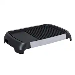 Brentwood - Select TS-641 1200 Watt Electric Indoor Grill & Griddle, Stainless Steel - Silver