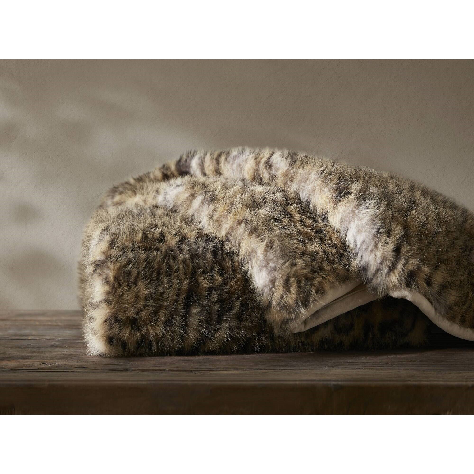 Gracie Mills Animal Print Faux Fur Throw Blanket Leopard - Best Buy