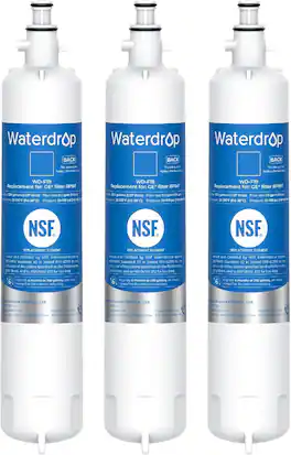 Waterdrop - RPWF-3 Refrigerator Water Filter (NOT RPWFE) - White