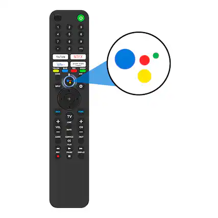 1 2 3 4 5 6 7 8 9 0 + YouTube NTFX prime video REO GREEN 2V INPUT BACK HOME + TV AMP + VOL MUTE CH - AUDIO SUBTITLE HELP CC PLAY 4 - REC PAUSE DISPLAY