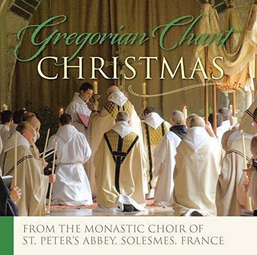 Gregorian Chant  
CHRISTMAS  

FROM THE MONASTIC CHOIR OF  
ST. PETER'S ABBEY, SOLESMES, FRANCE