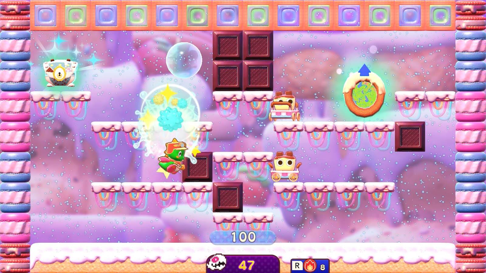 Left. Koei Tecmo - BUBBLE BOBBLE Sugar Dungeons.