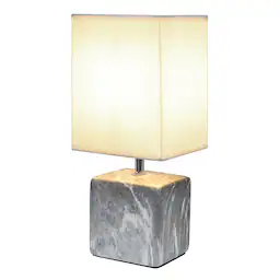 Black base/White shade