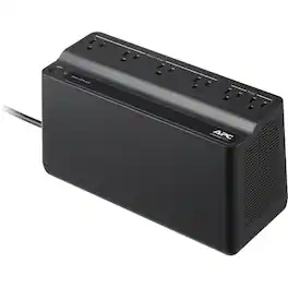 APC - by Schneider Electric Back-UPS ES 6 Outlet 425VA, 120V, LAM - Tower - 8 Hour Recharge - 3 Minute Stand-by - 120 V AC - Black