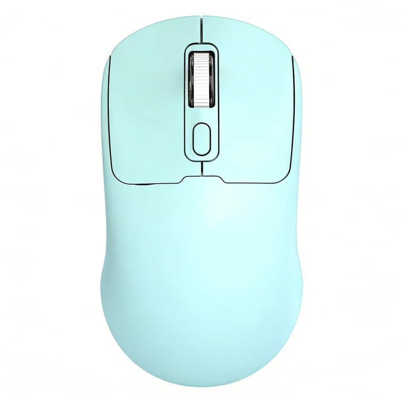 SKRAN - Dual-Mode Bluetooth Mouse,Silent Ergonomic Wireless Mouse for Laptop/Office for Students/Professionals (Type-C Charging) - Wireless - Blue