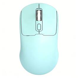 SKRAN - Dual-Mode Bluetooth Mouse,Silent Ergonomic Wireless Mouse for Laptop/Office for Students/Professionals (Type-C Charging) - Wireless - Blue