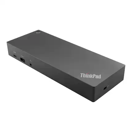 Front. Lenovo - ThinkPad Hybrid USB-C with USB-A Dock.