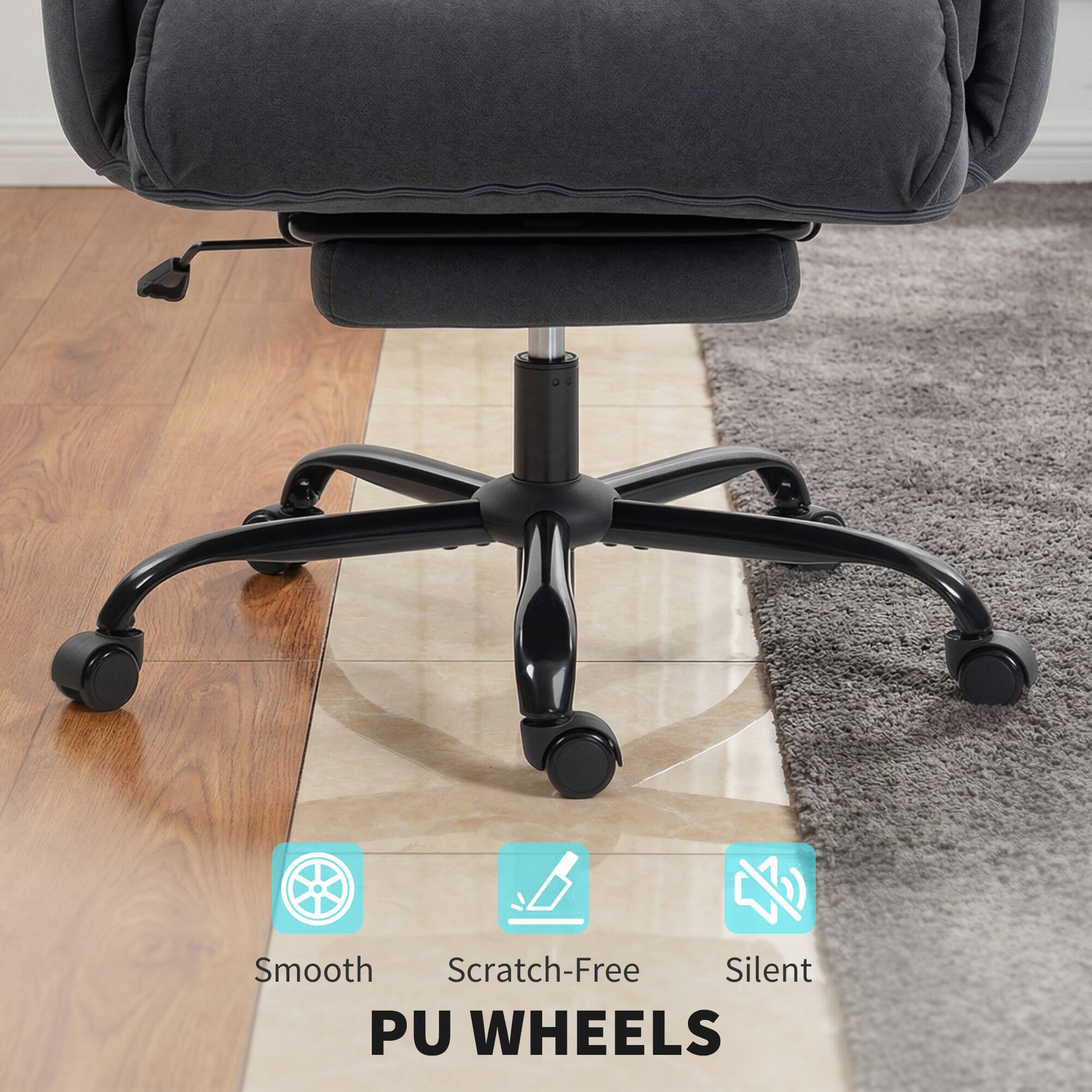 Smooth Scratch-Free Silent PU WHEELS