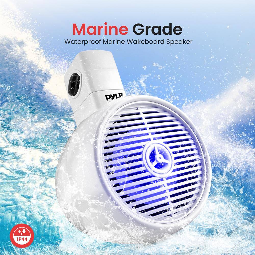 Marine Grade  
Waterproof Marine Wakeboard Speaker  

PYLE  

IP44