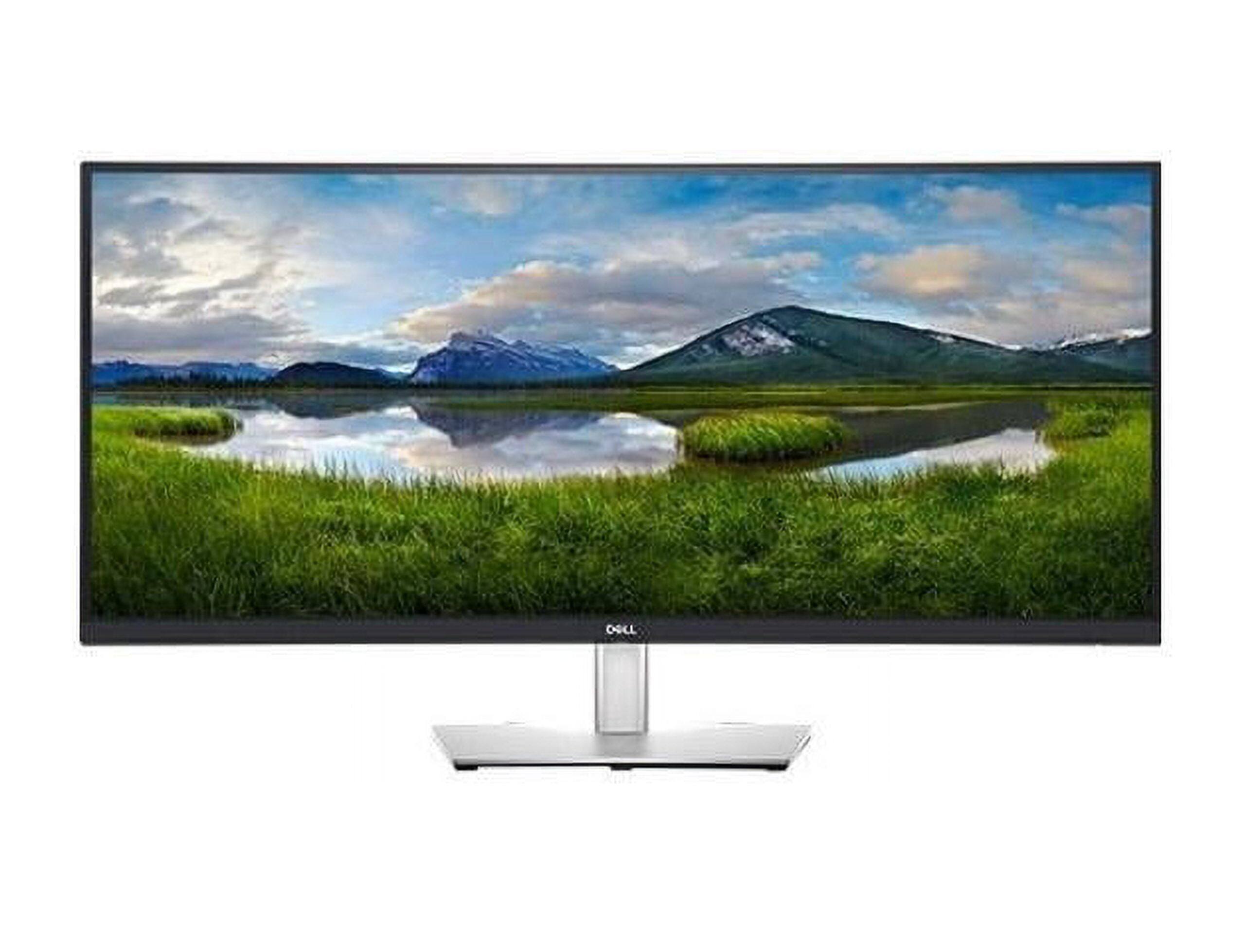 Alt View 6. Dell - Dell P3421W 34.1" WQHD Curved Screen WLED LCD Monitor - 21:9 - Black - Black.