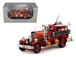 1931 Seagrave Fire Engine Truck 1/32 Diecast Model by Signature Models - Red