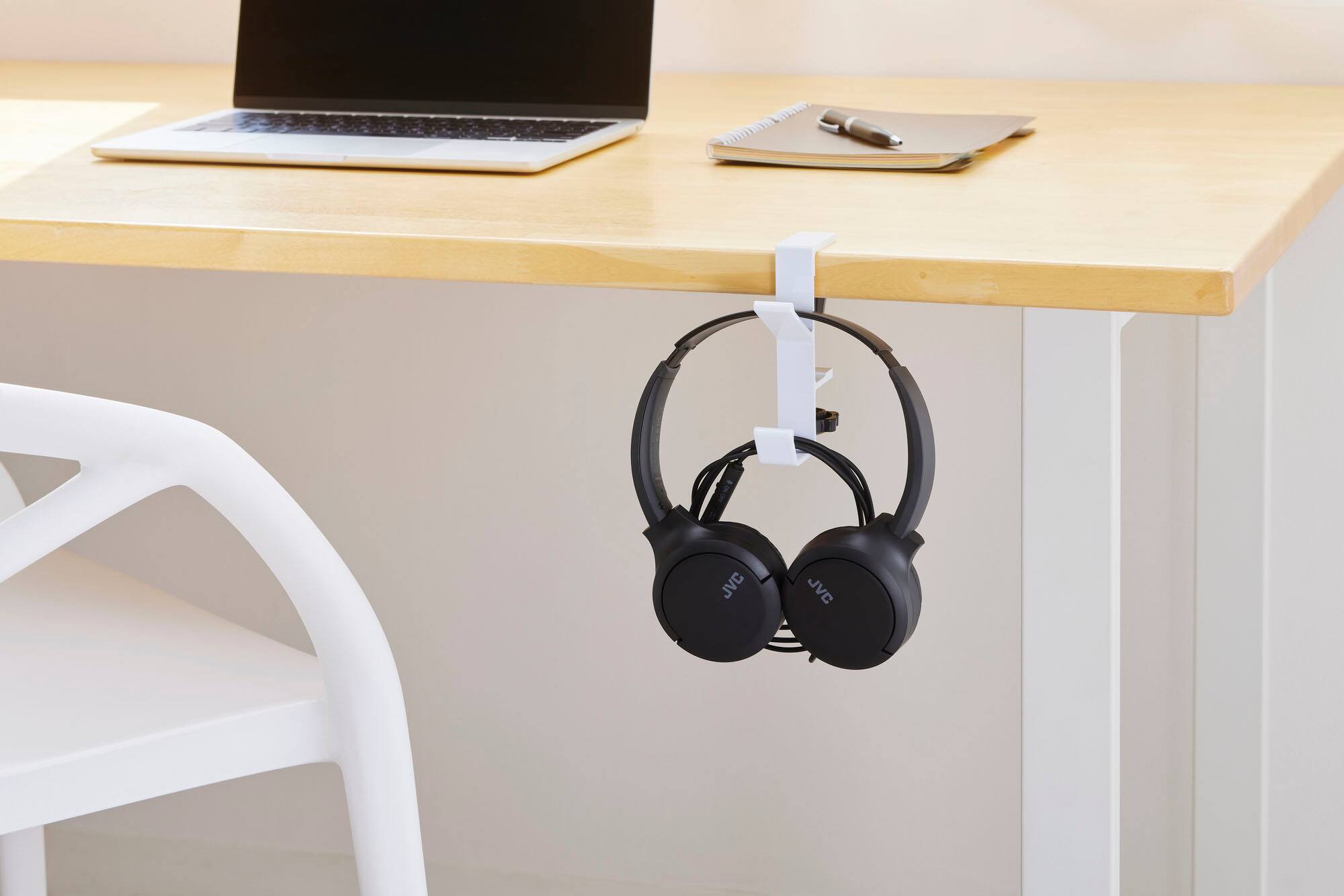 Alt View 3. JVC - On-Ear Wired Headphones with USB-C Connection HAS33UCB - Black.