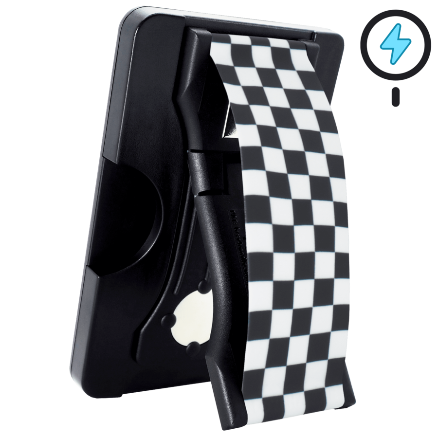 Many Phones Ringing LoveHandle PRO for MagSafe Universal Magnetic Wallet, Phone Grip ...