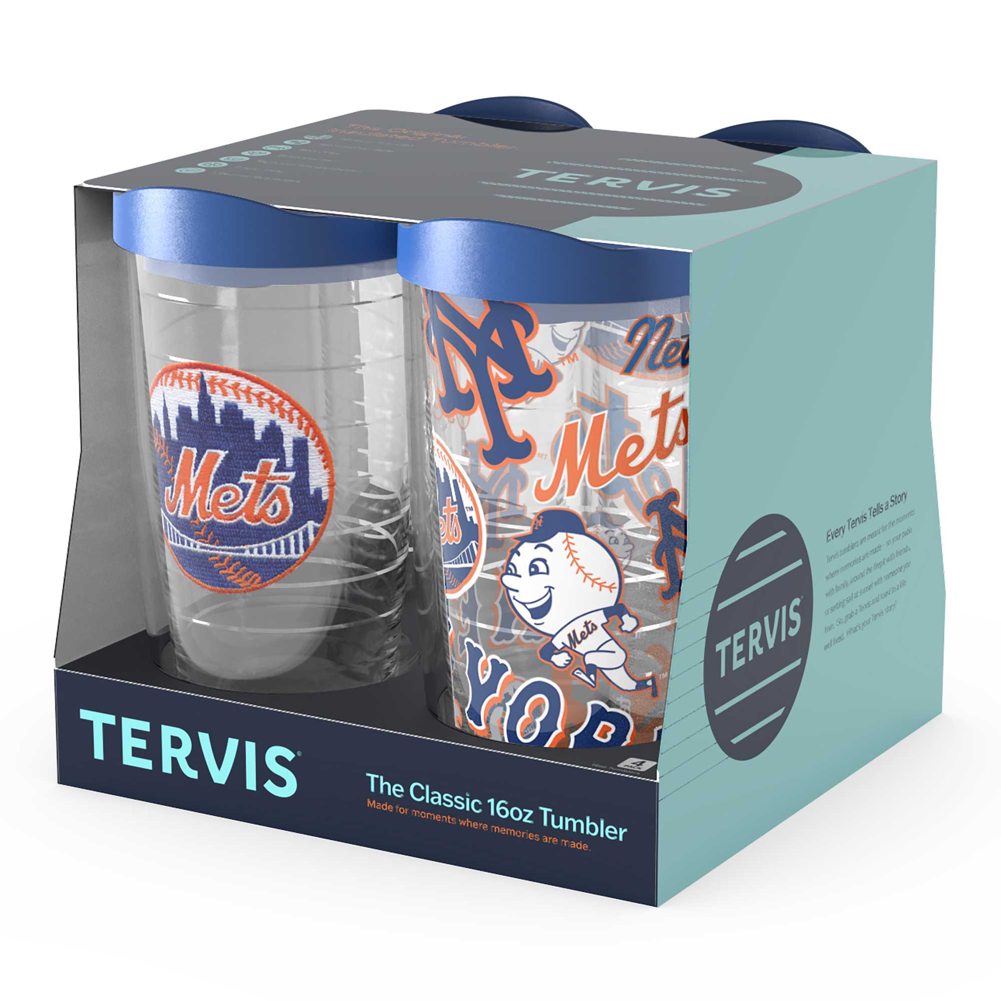 - 646 TERVIS 16oz Tumbler
- Mets
- Every Tumbler Tells a Story
- The Classic 16oz Tumbler
- Made for moments where memories are made
- TERVIS
- The Classic 16oz Tumbler
- Made for moments where memories are made