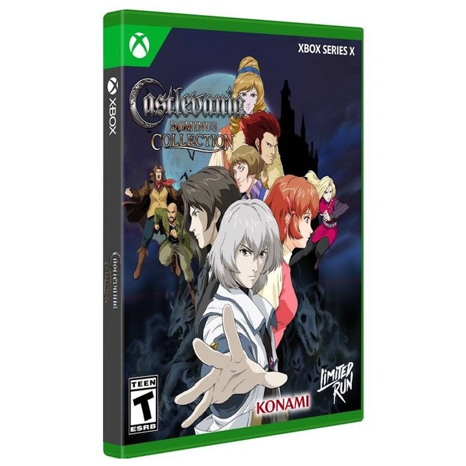 XBOX SERIES X  
XBOX astevanie  
DOMINUS COLLECTION  
TEEN  
ESRB  
LIMITER RUN  
KONAMI