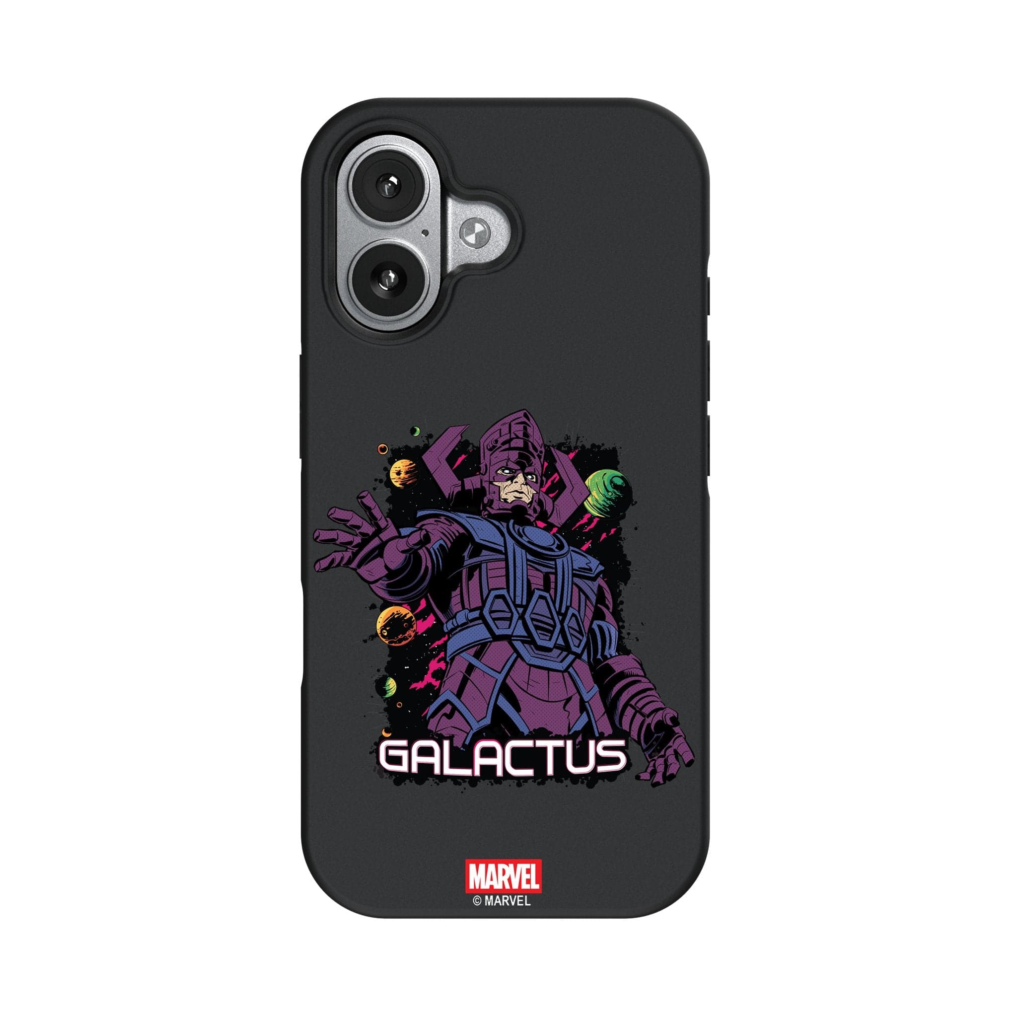 Photos - Case MARVEL Keyscaper -  Badge Bump Phone  - Apple iPhone 17 - Galactus KBM17R 
