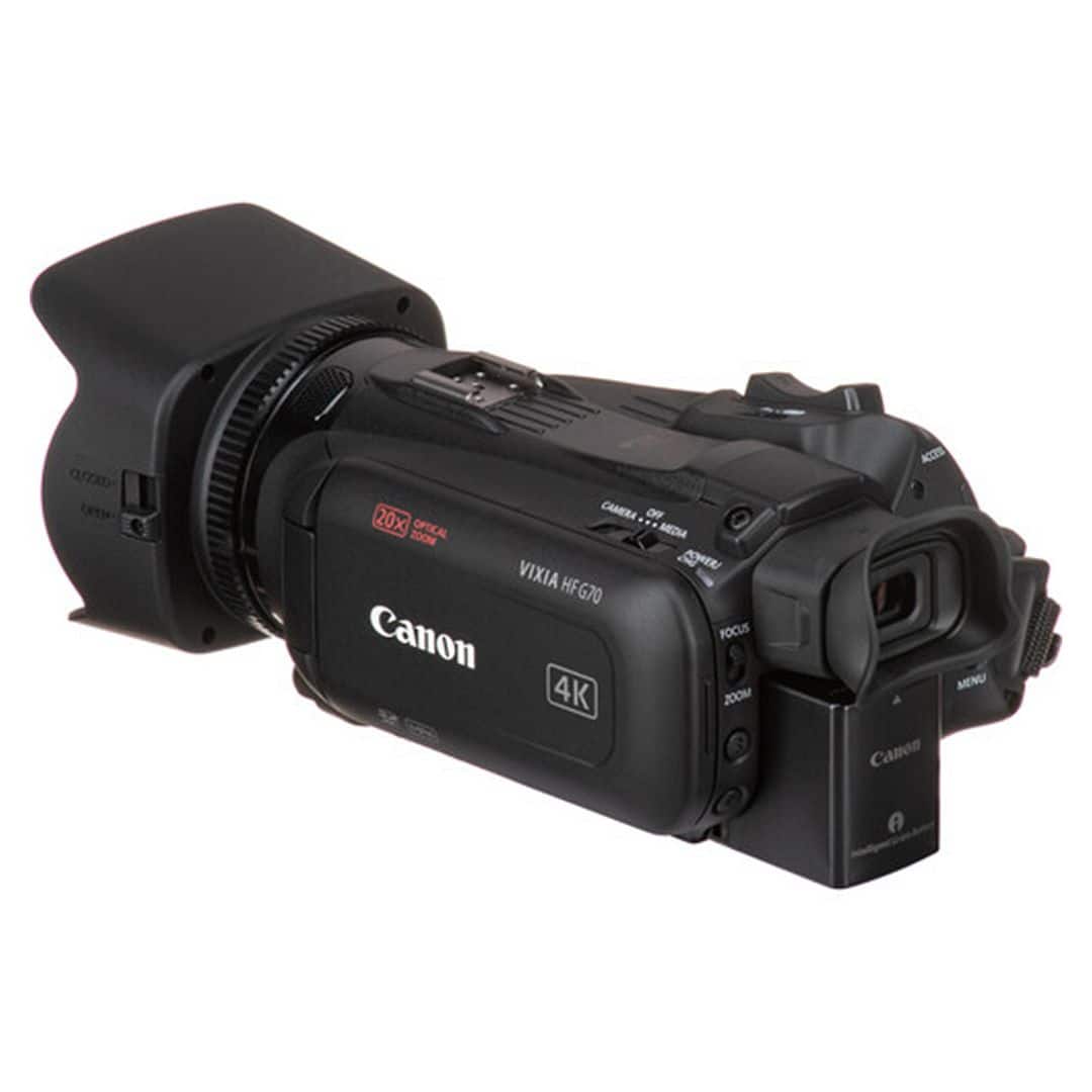 Bundle Canon Vixia HF G70 Camcorder + 2x 64GB Card + Backpack +