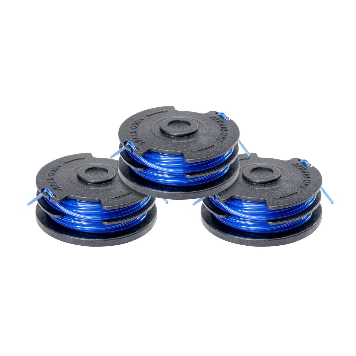 Greenworks - 0.065" 3-Pack Dual Line Replacement String Trimmer Line Spool