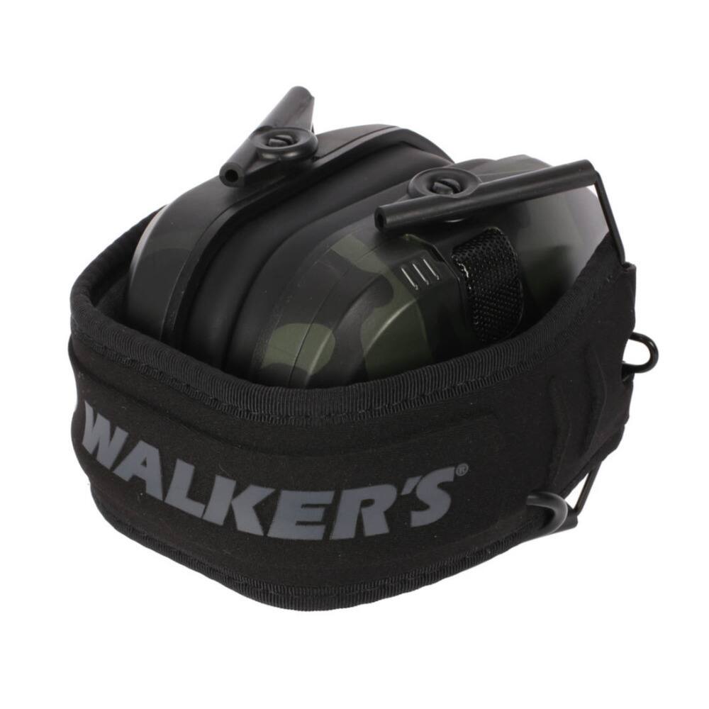 Angle. Walkers - Walkers Razor Slim Electronic Muff (MultiCam Camo Gray) Bundle - Camo.