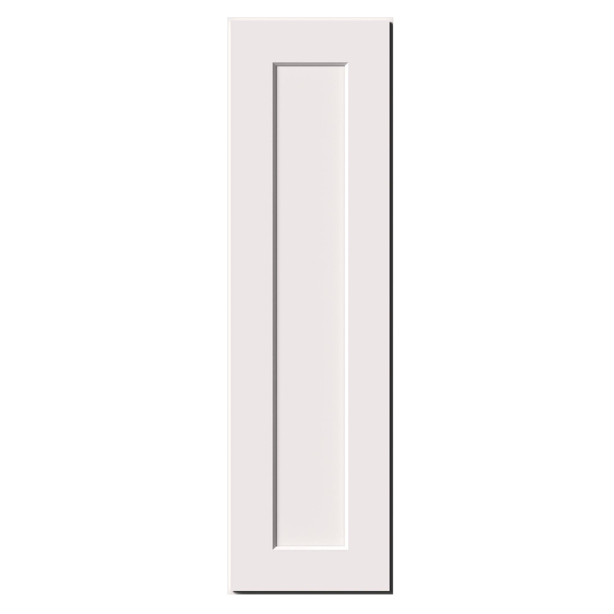 Alt View 1. Boyel Living - 12-in W x 42-in H x 12-in D Shaker RTA Kitchen Wall Cabinet with Soft-Close - White Shaker.