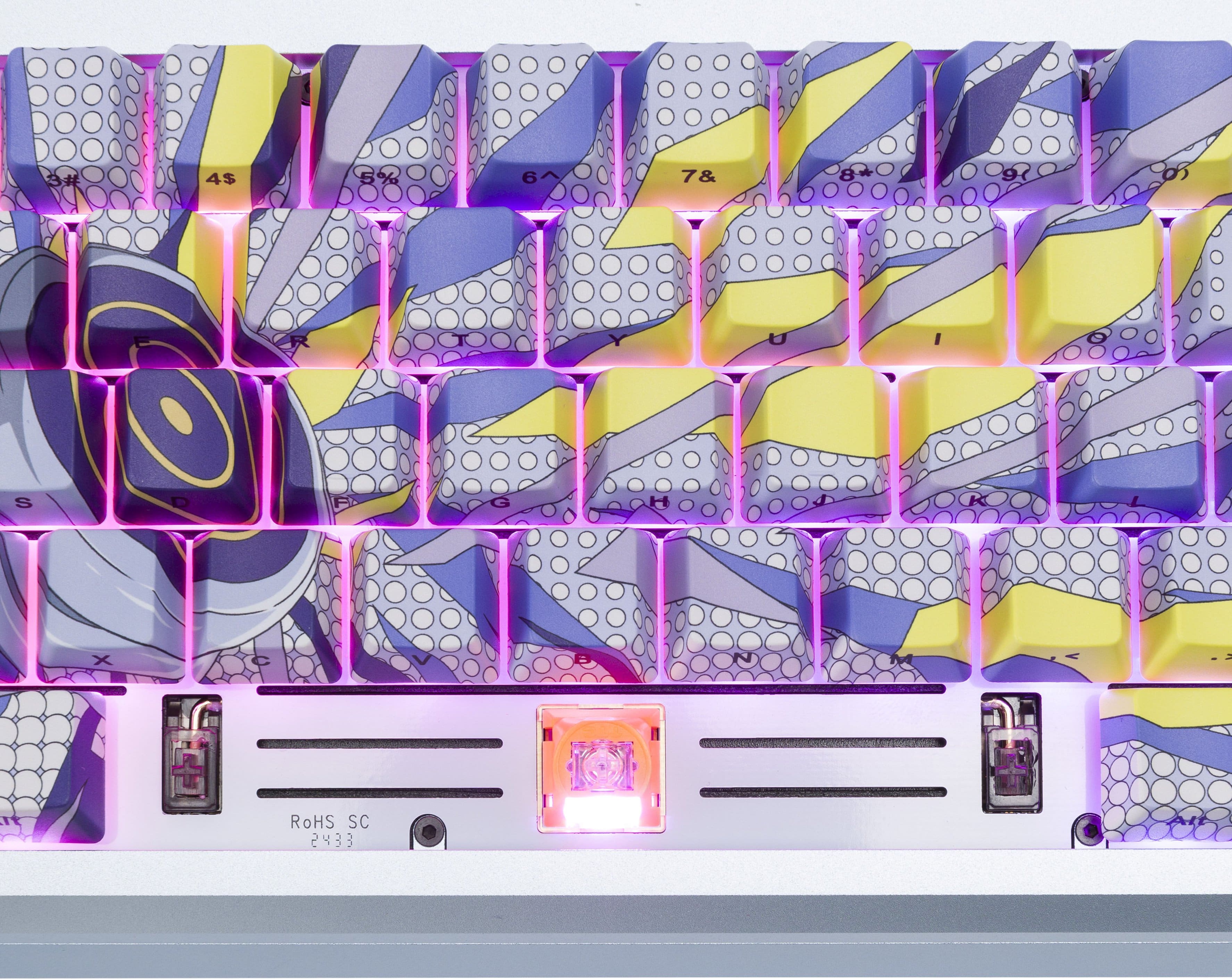 The text on the image is: "3# 4$ 6 7& S X RoHS SC 2433". The correct grouping and correction would be: "3# 4$ 6 7& S X RoHS SC 2433".