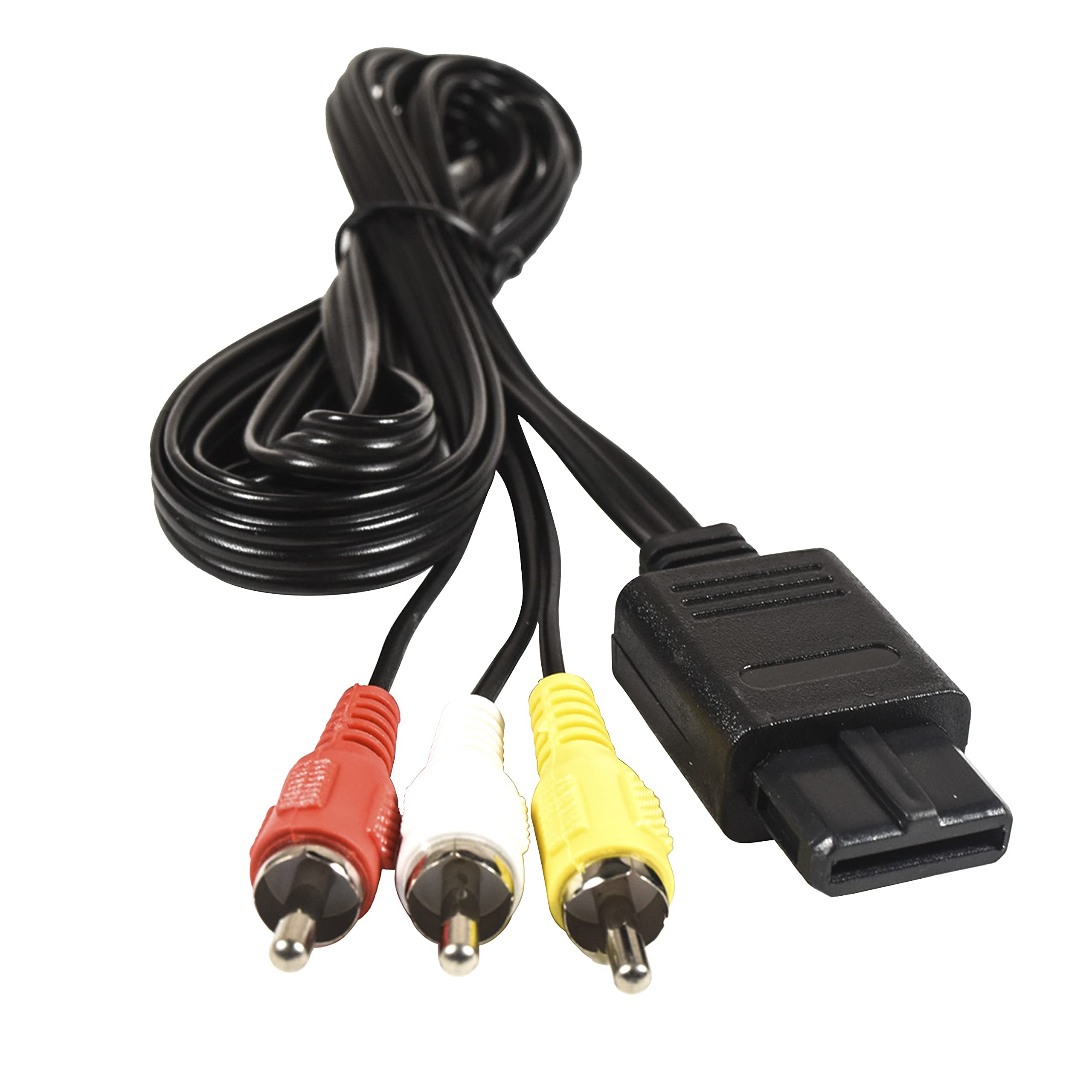 Back. HQRP - Audio Video AV Cable Cord for Nintendo Super NES TV Video Game Console Multi Out Connector RCA.