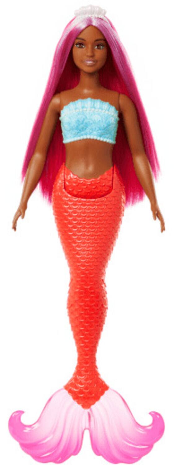 Alt View 1. Mattel - Barbie Mermaid Doll, Colorful Hair   - Collectibles - Multicolor.