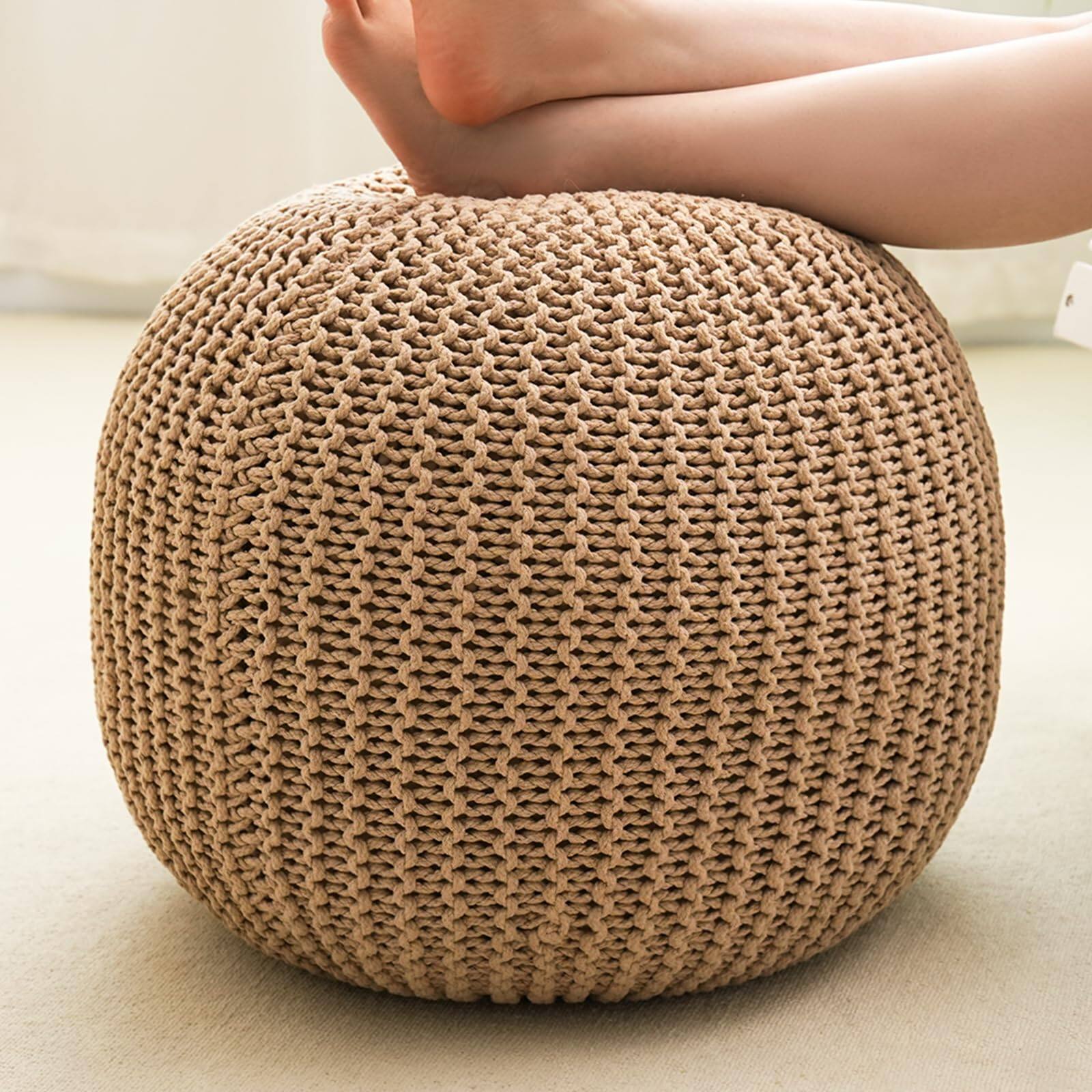 Khaki 26"D x 26"W x 18"H