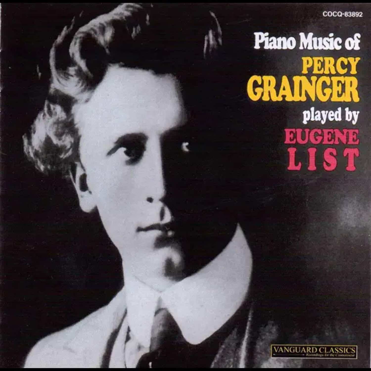 Eugene List - Piano Music Of Percy Grainger  - COMPACT DISCS