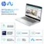 hp HP OmniBook X 17.3" Next Gen Al PC Best for professional use: 17.3" FHD IPS touchscreen TM intel Intel CoreM CORE Ultra 7 258V ULTRA 7 processor RAM 32 GB RAM SSD 2 B SSD Wi-Fi 7 and Bluetooth 5.4 5MP IR camera 47 NPU TOPS