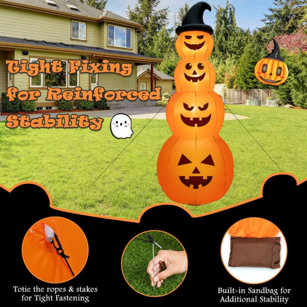 Tight Fixing for Reinforced Stability

Tie the ropes & stakes for Tight Fastening

Built-in Sandbag for Additional Stability