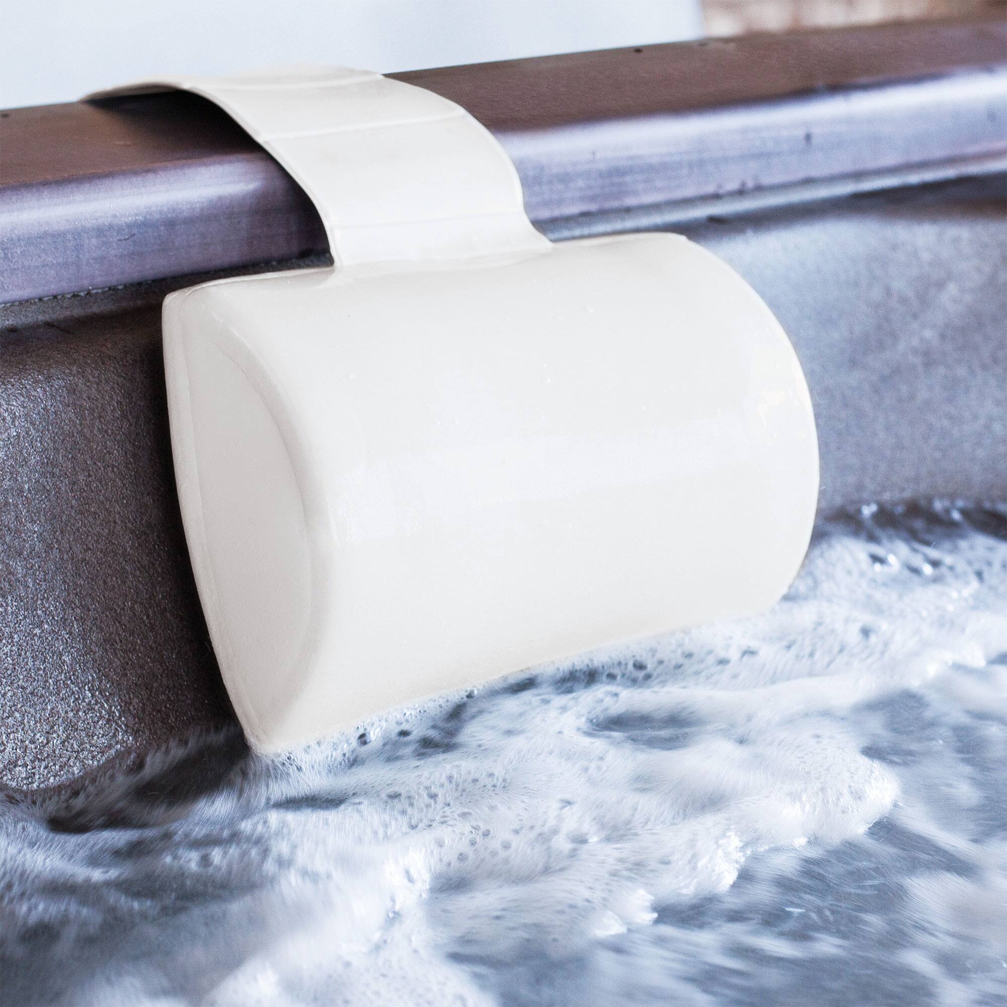 Alt View 5. TRC Recreation - TRC Recreation Super Soft Closed Cell Foam Weighted Spa and Bath Pillow, Bronze - Bronze.