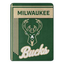 Sweet Home Collection - NBA Milwaukee Bucks 46" x 60" Raschel Throw Blanket - Green