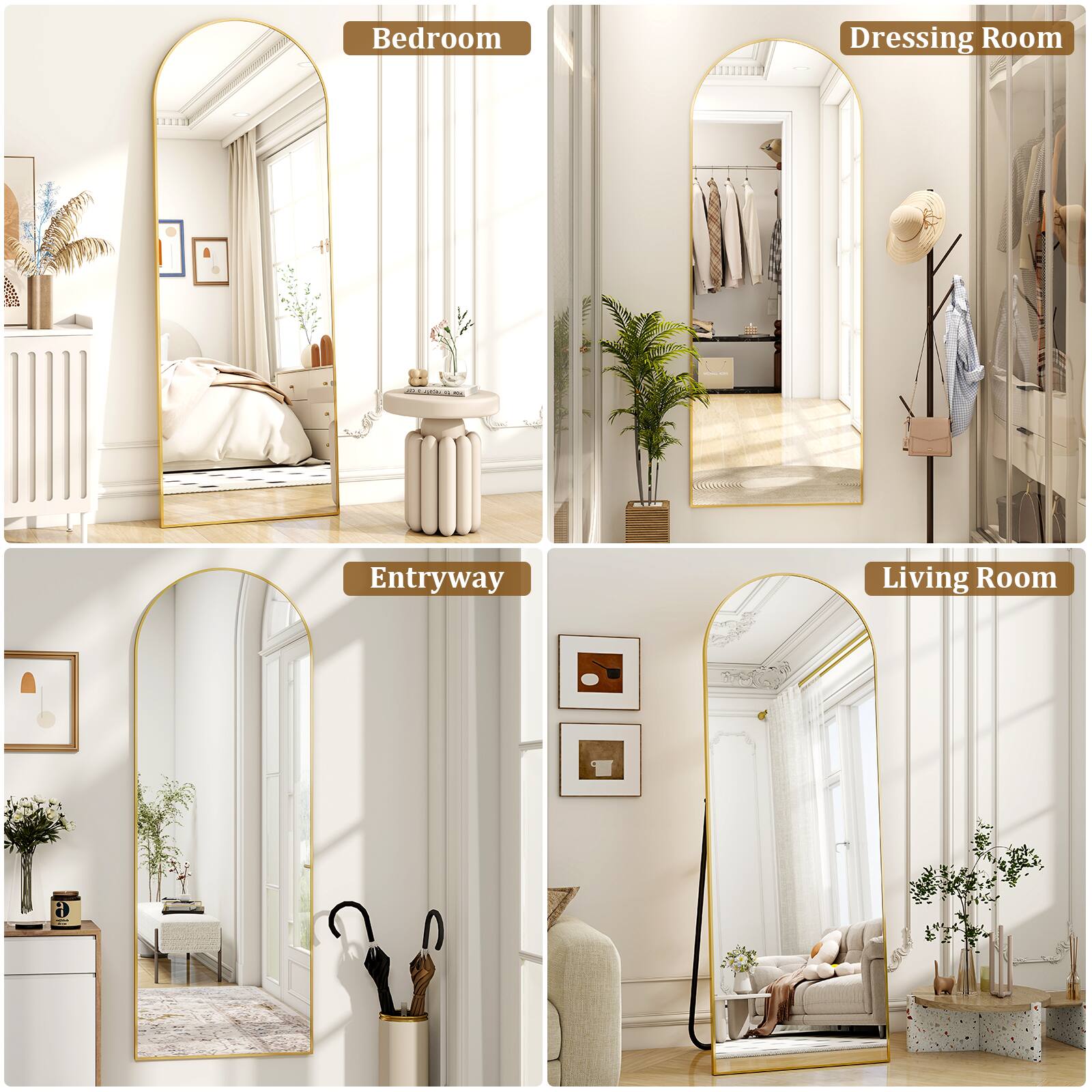 Bedroom  
Dressing Room  
Entryway  
Living Room