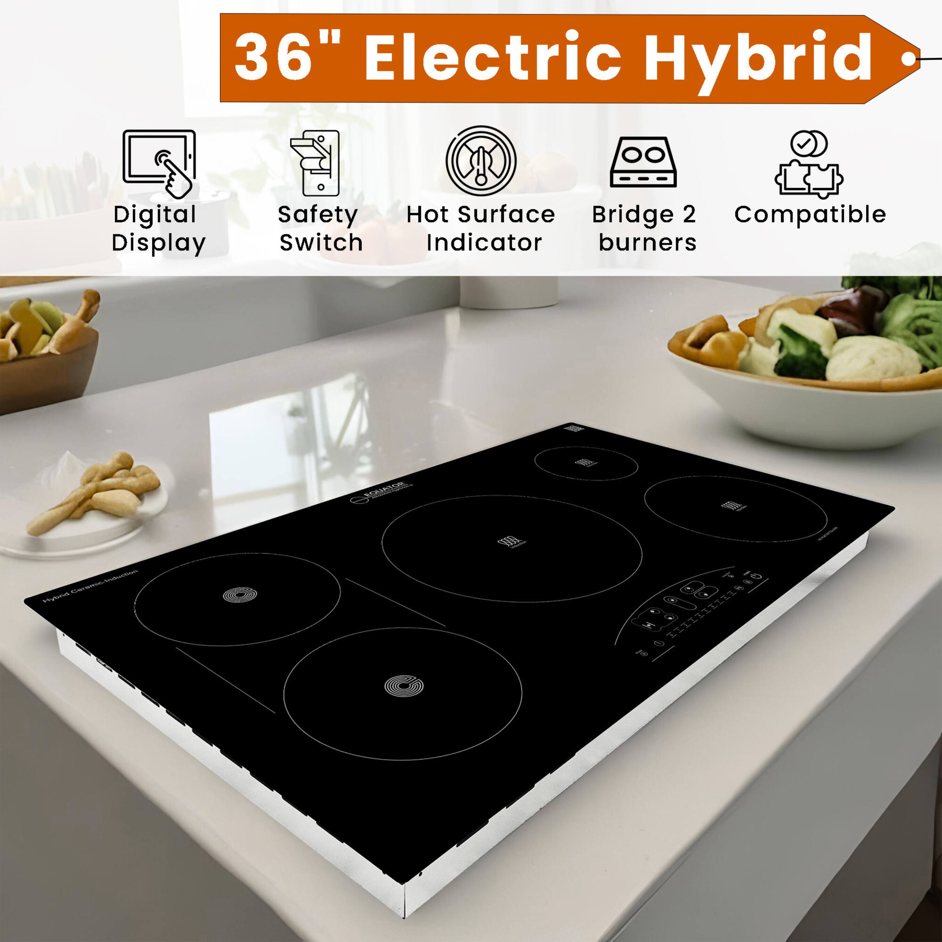 36" Electric Hybrid Digital Display Safety Switch Hot Surface Indicator Bridge 2 Compatible