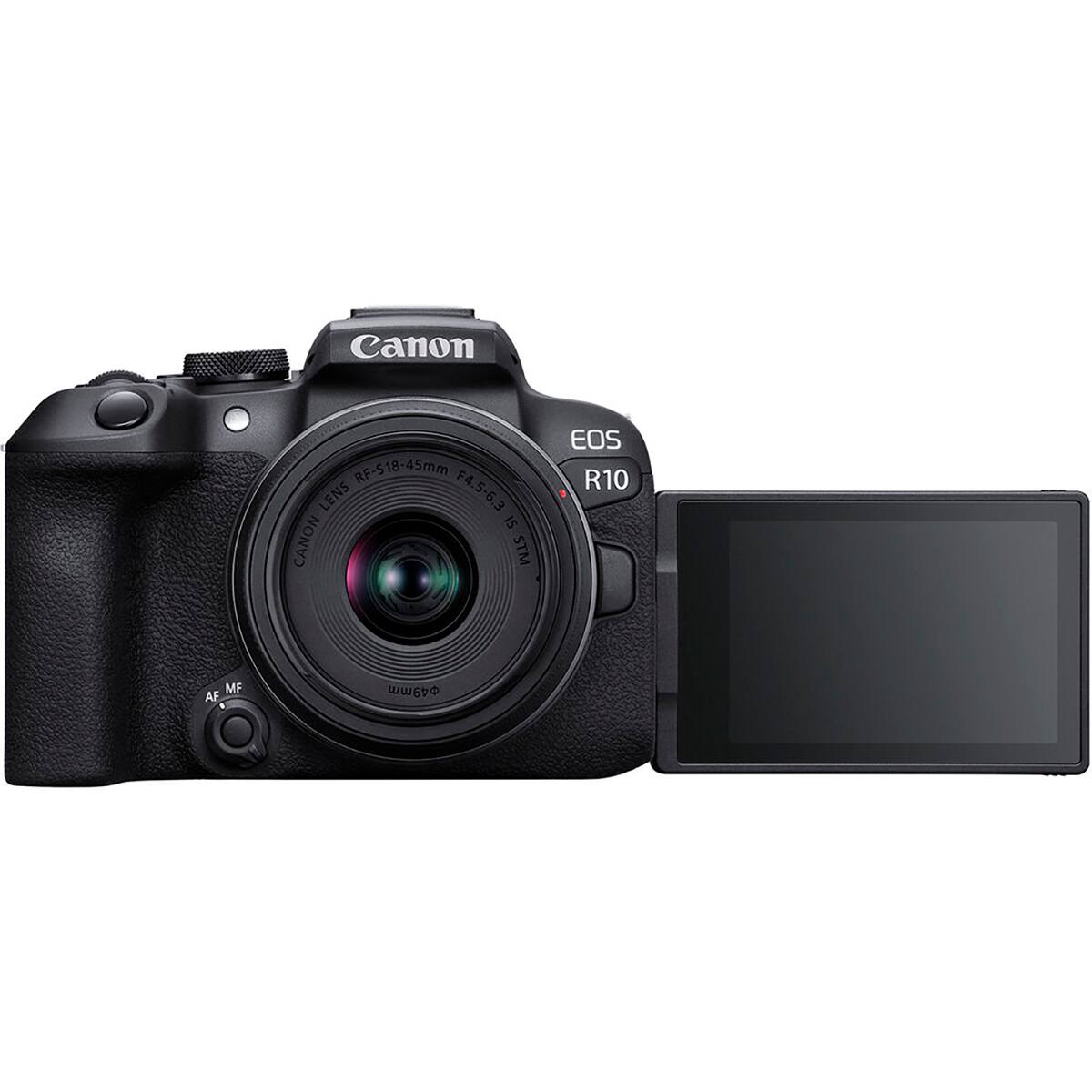 Canon RF-518-45mm LENS F4.5-6.3 IS STM EOS R10 MF AF
