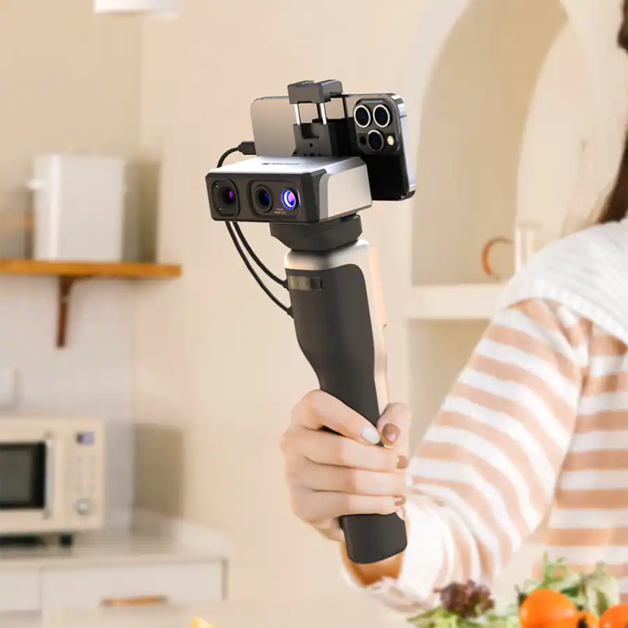 3DMakerpro Moose Handheld 3D Scanner for 3D Printing, 24 bit Color ...