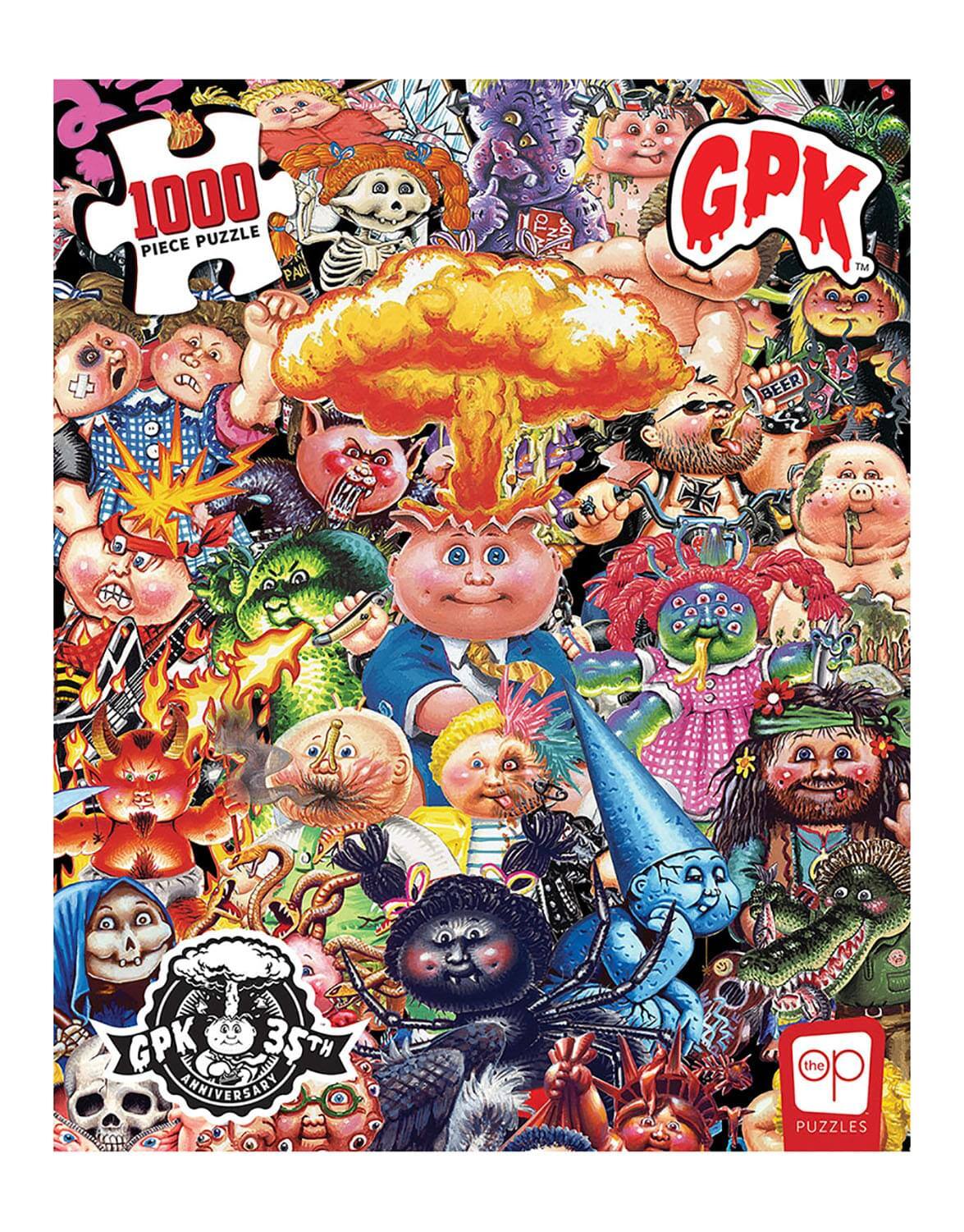 USAoploy - Garbage Pail Kids Yuck 1000 Piece Jigsaw Puzzle - Red price history on PriceWatchPro