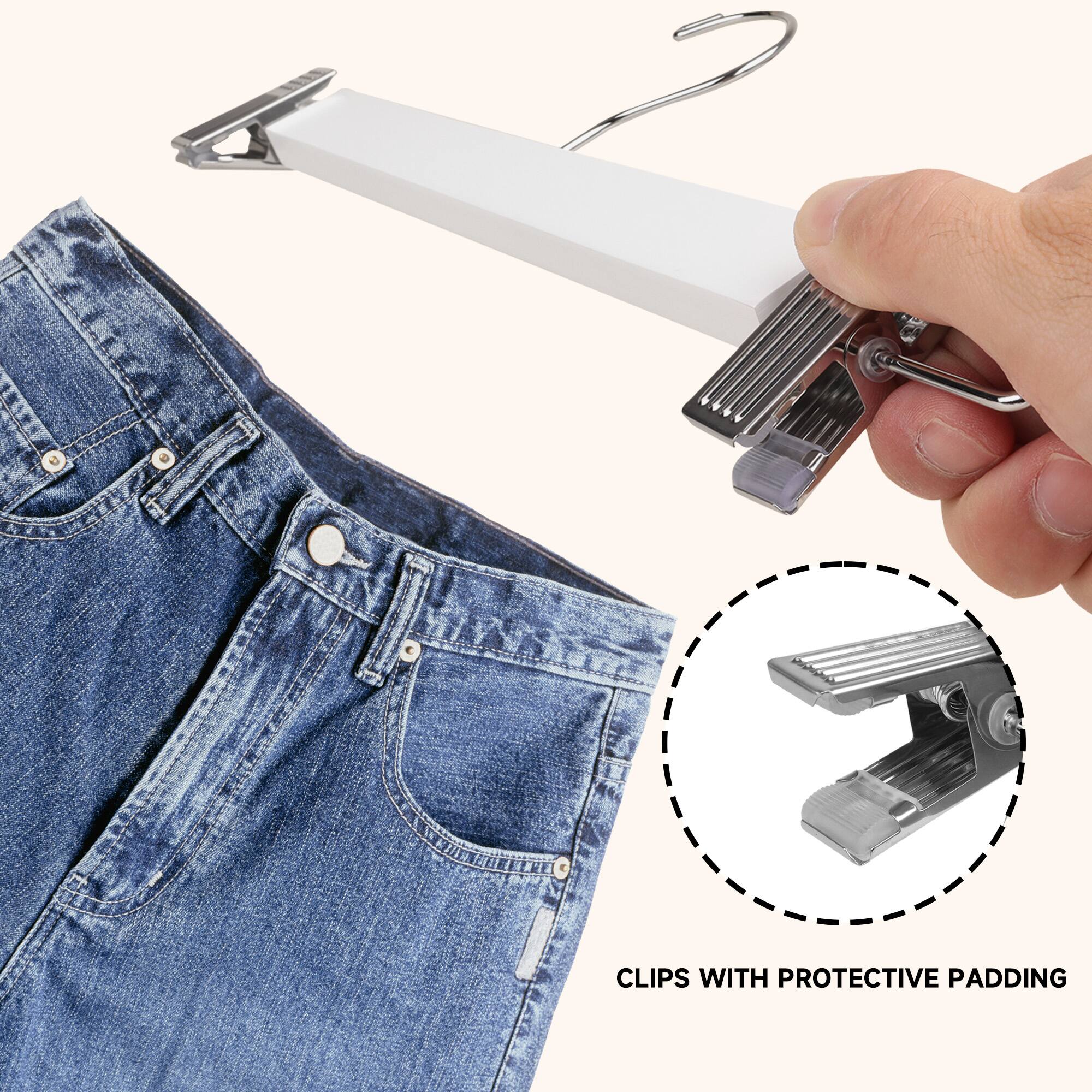 CLIPS WITH PROTECTIVE PADDING