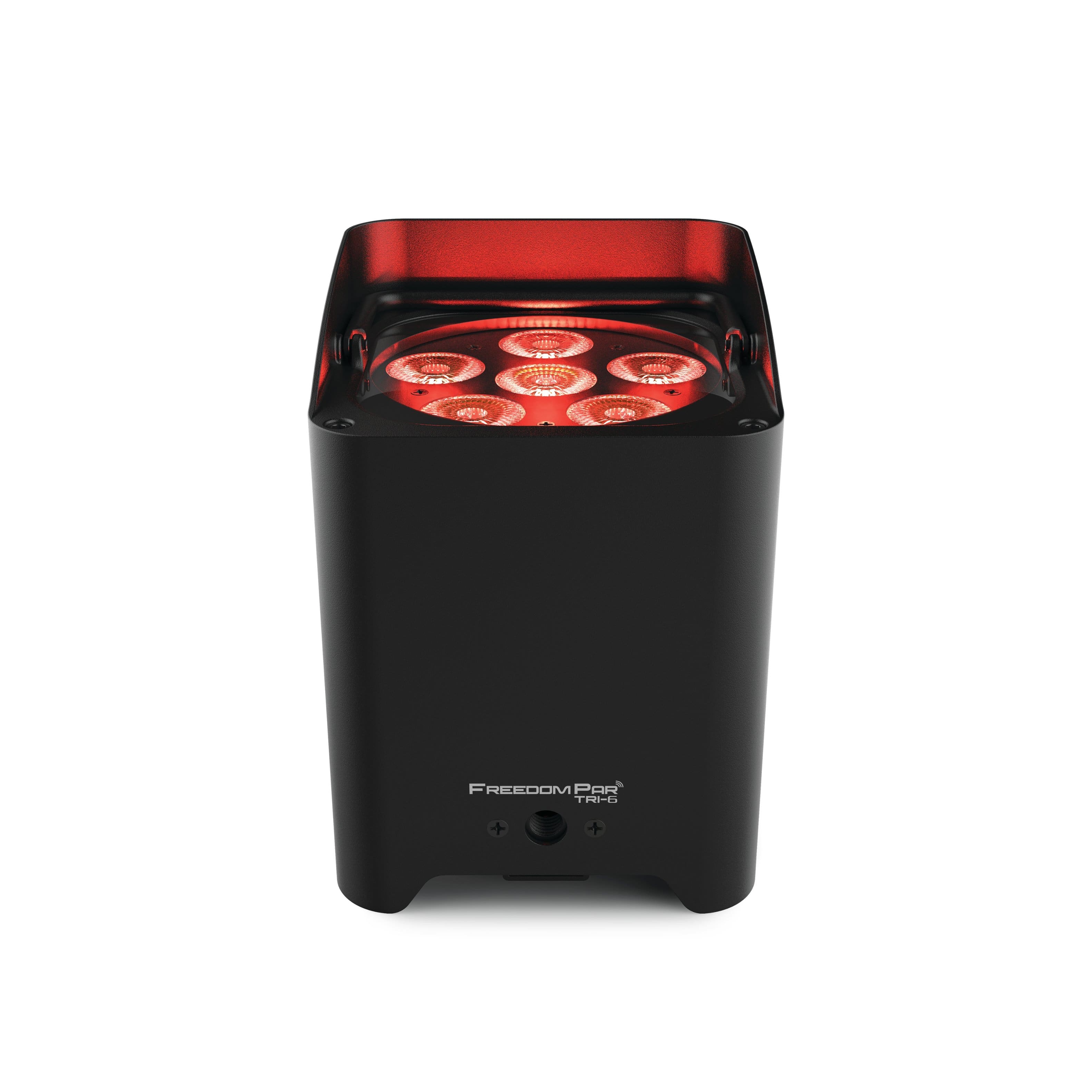 Chauvet Lighting - DJ Freedom Par T6 Battery-Powered RGB LED PAR with Wireless DMX, Magnetic Diffuser and Glare Shield