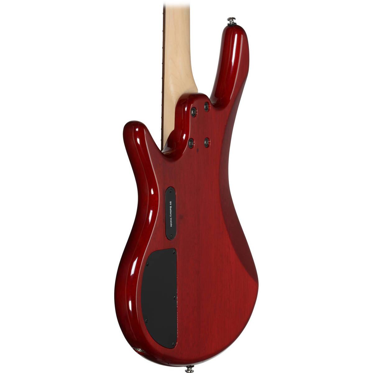 Alt View 1. Ibanez - Ibanez GIO GSR200 Electric Bass Guitar, Rosewood Fretboard, Transparent Red.
