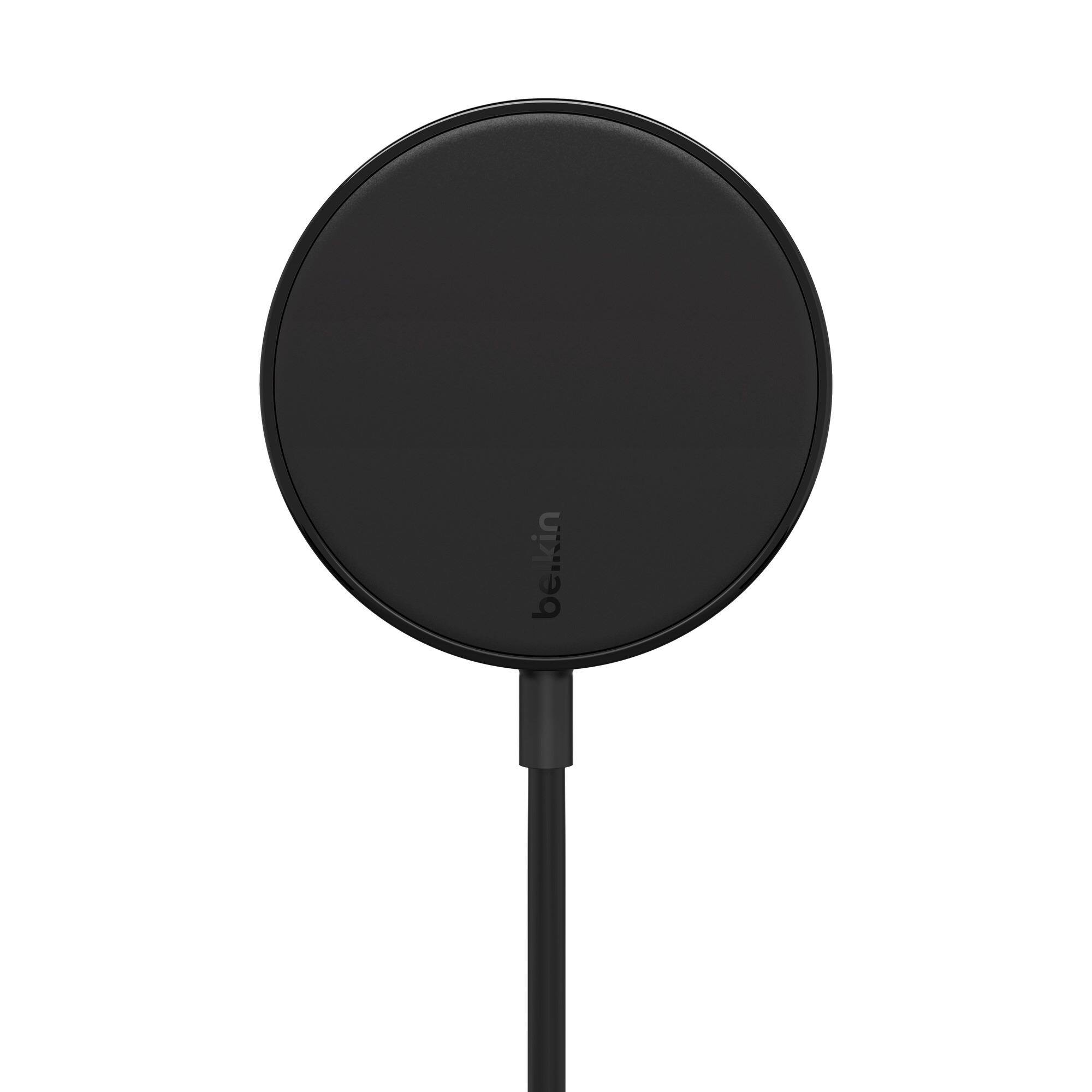 Alt View 11. Belkin - BOOST↑CHARGE Magnetic Portable Wireless Charger Pad 7.5W - Black.