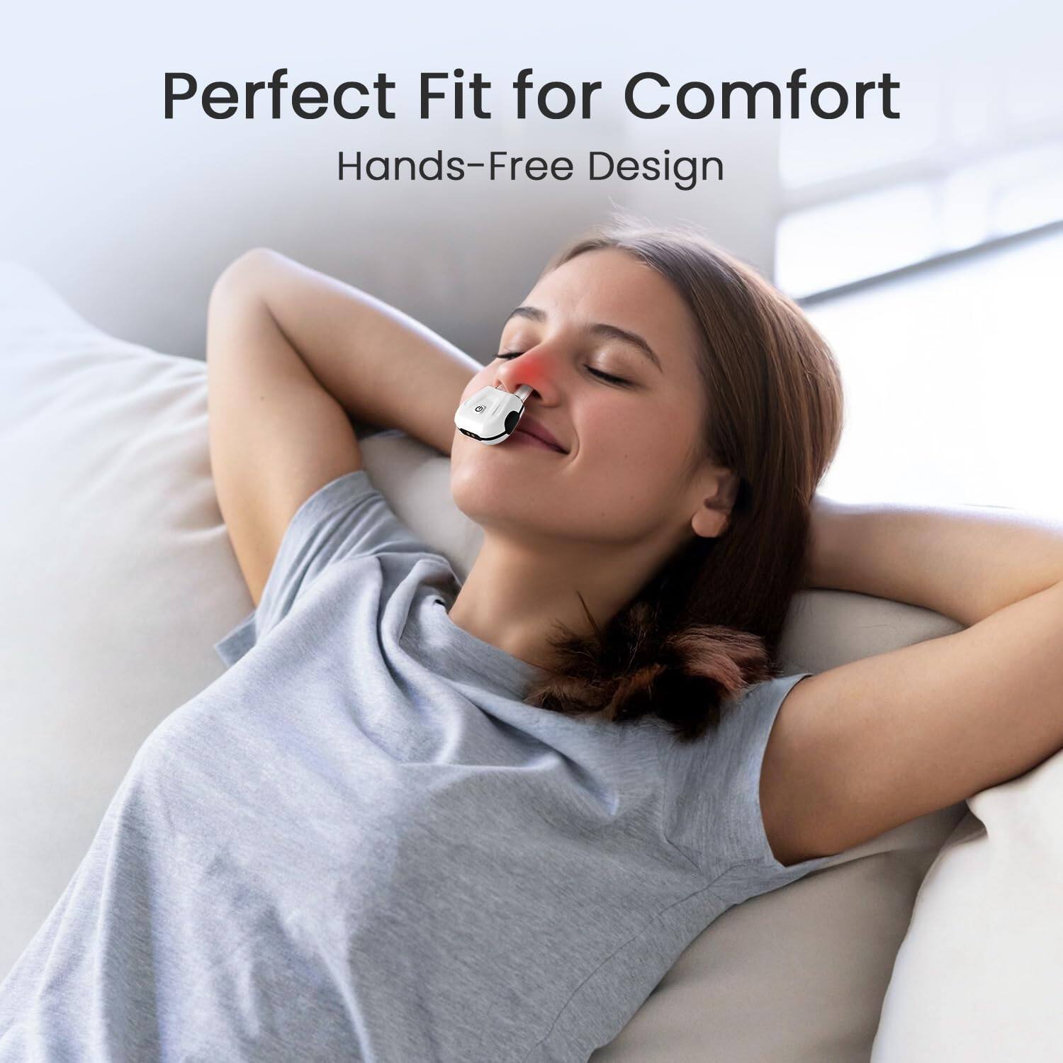 Perfect Fit for Comfort  
Hands-Free Design