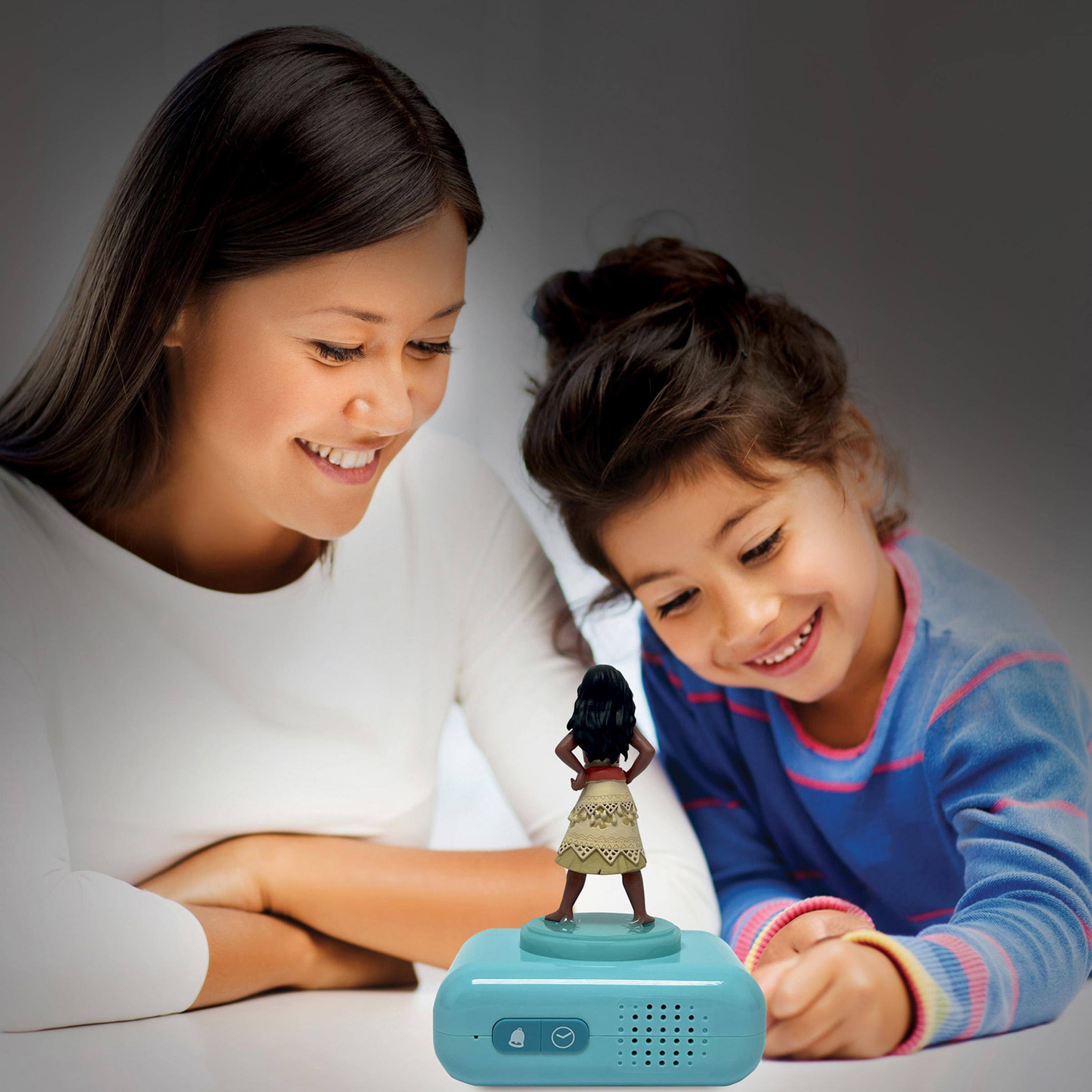 Alt View 3. Lexibook - Disney Moana Night Light Alarm Clock with Sounds - MULTICOLOR.