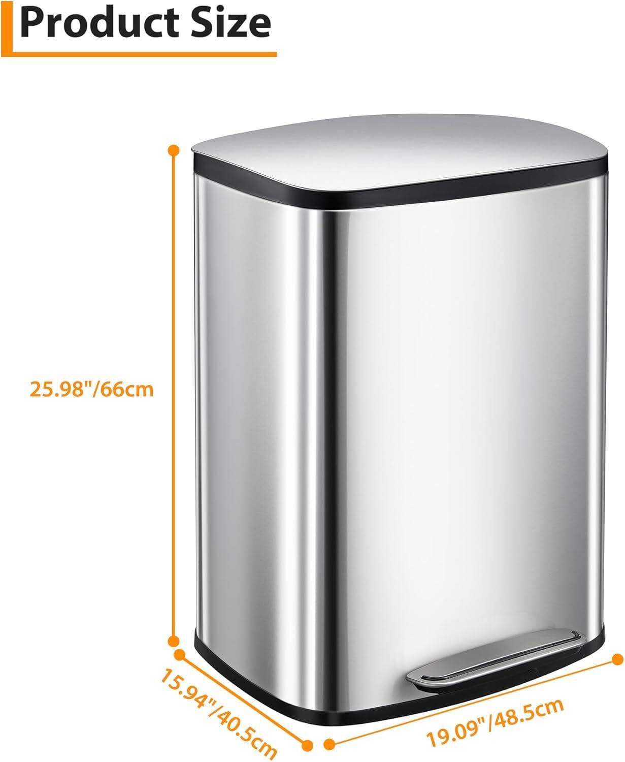 Product Size  
25.98"/66cm  
15.94"/40.5cm  
19.09"/48.5cm