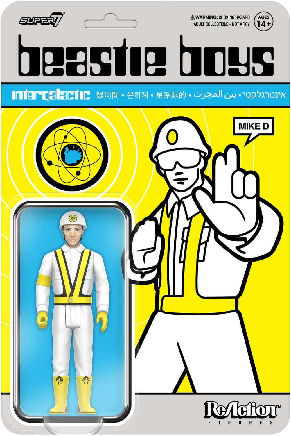 Beastie Boys - Super7 - Beastie Boys - ReAction Figures Wv4 - Mike D (Intergalactic Crossing Guard) - COLLECTIBLES - Multicolor price history on PriceWatchPro