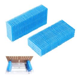 VEVOR - Humidifier Replacement Filter, 2 Packs Humidifying Pad Compatible with JC-60/JC-70 Cigar Humidor Water Tank - Blue