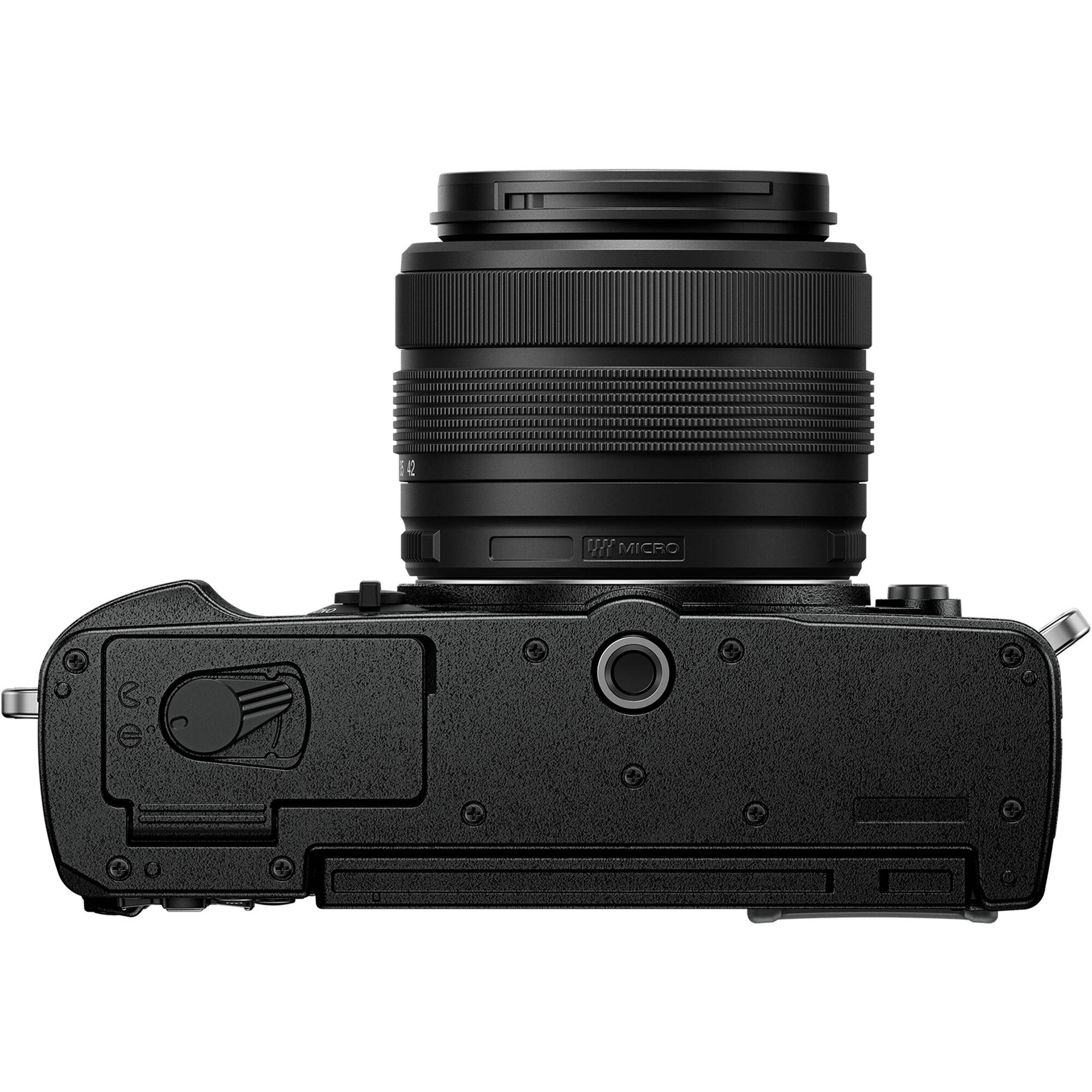 Back. OM System - OM SYSTEM PEN Mirrorless Camera MFT 20.4MP with 14-42mm III Lens Black - Black.